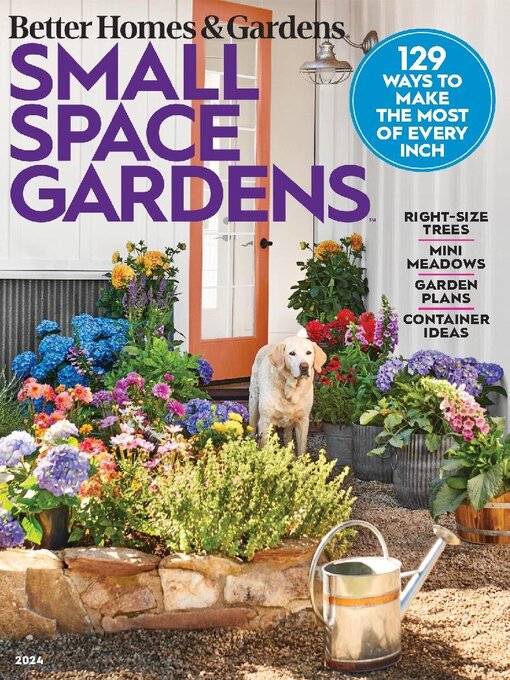 Title details for Better Homes & Gardens Small-Space Gardens by Dotdash Meredith - Available